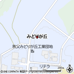 埼玉県秩父市みどりが丘周辺の地図