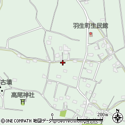 茨城県常総市羽生町814周辺の地図