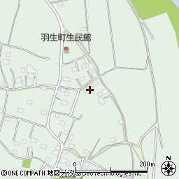 茨城県常総市羽生町541周辺の地図