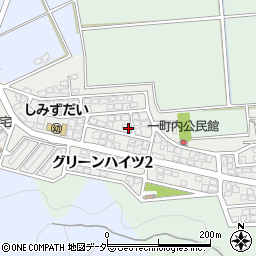福井県福井市グリーンハイツ1丁目163周辺の地図