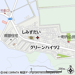福井県福井市グリーンハイツ1丁目124周辺の地図
