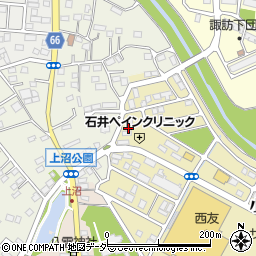 うさうさラビトリー　東松山店周辺の地図