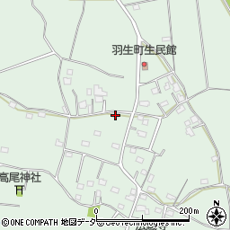 茨城県常総市羽生町816周辺の地図