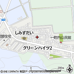 福井県福井市グリーンハイツ1丁目166周辺の地図