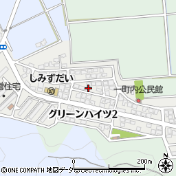 福井県福井市グリーンハイツ1丁目165周辺の地図