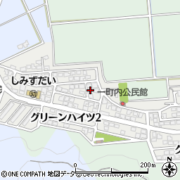 福井県福井市グリーンハイツ1丁目186周辺の地図