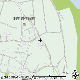 茨城県常総市羽生町540周辺の地図