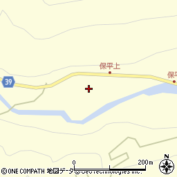 長野県松本市奈川保平412周辺の地図