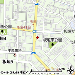 明光義塾板垣教室周辺の地図