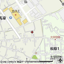 埼玉県鴻巣市原馬室432周辺の地図