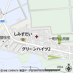 福井県福井市グリーンハイツ1丁目159周辺の地図