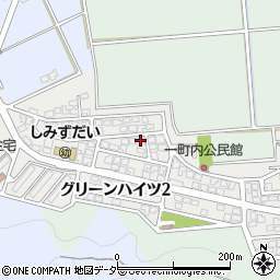 福井県福井市グリーンハイツ1丁目162周辺の地図