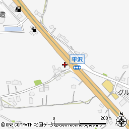 埼玉県比企郡嵐山町平澤周辺の地図
