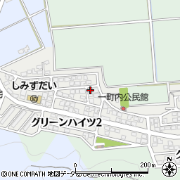 福井県福井市グリーンハイツ1丁目187周辺の地図