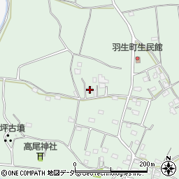 茨城県常総市羽生町761周辺の地図