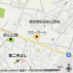 マミーマート松山町店周辺の地図