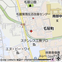 福井県勝山市毛屋町1005周辺の地図