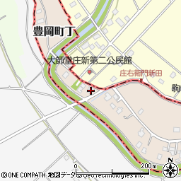 茨城県常総市豊岡町丁355-1周辺の地図