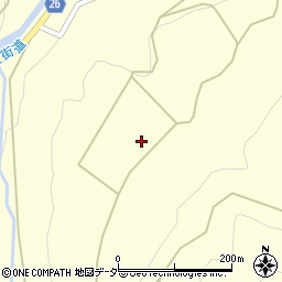 長野県松本市奈川神谷564周辺の地図