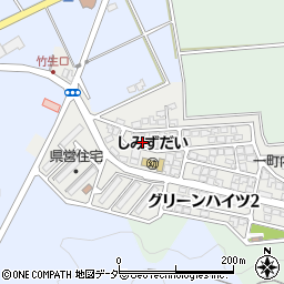 福井県福井市グリーンハイツ1丁目117周辺の地図