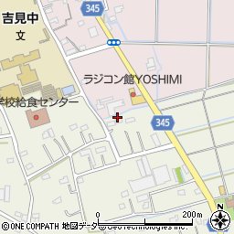 埼玉県比企郡吉見町下細谷1442-3周辺の地図