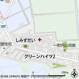福井県福井市グリーンハイツ1丁目179周辺の地図