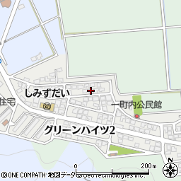 福井県福井市グリーンハイツ1丁目177周辺の地図
