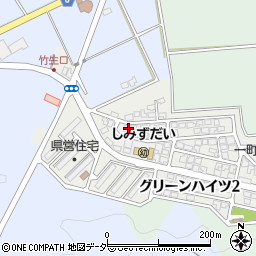 福井県福井市グリーンハイツ1丁目118周辺の地図