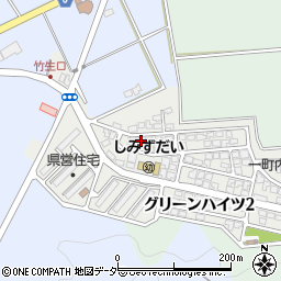 福井県福井市グリーンハイツ1丁目120周辺の地図