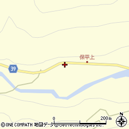 長野県松本市奈川保平407周辺の地図