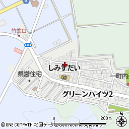福井県福井市グリーンハイツ1丁目121周辺の地図