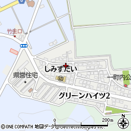 福井県福井市グリーンハイツ1丁目122周辺の地図