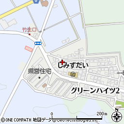 福井県福井市グリーンハイツ1丁目119周辺の地図