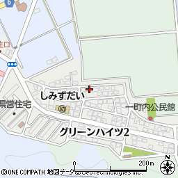 福井県福井市グリーンハイツ1丁目168周辺の地図
