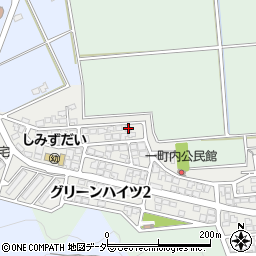 福井県福井市グリーンハイツ1丁目172周辺の地図