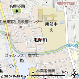 福井県勝山市毛屋町1128周辺の地図