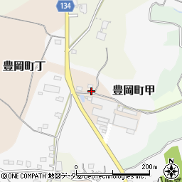 茨城県常総市豊岡町丁1614周辺の地図