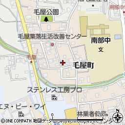 福井県勝山市毛屋町808周辺の地図