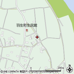 茨城県常総市羽生町476周辺の地図