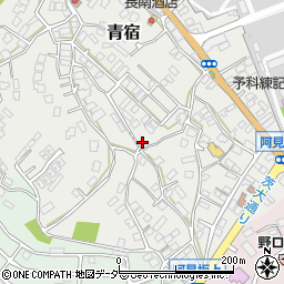 茨城県稲敷郡阿見町青宿736周辺の地図