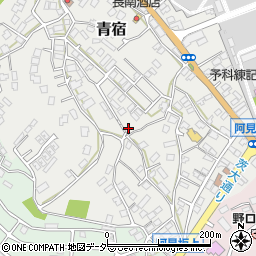 茨城県稲敷郡阿見町青宿736周辺の地図