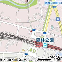 東松山警察署森林公園駅前交番周辺の地図