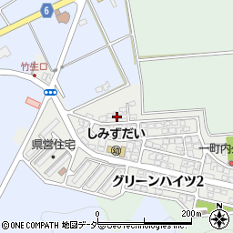 福井県福井市グリーンハイツ1丁目107周辺の地図