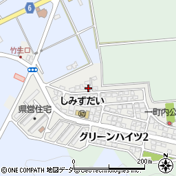 福井県福井市グリーンハイツ1丁目108周辺の地図