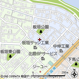 アパート周辺の地図