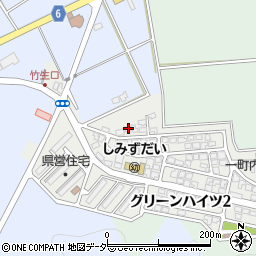 福井県福井市グリーンハイツ1丁目106周辺の地図