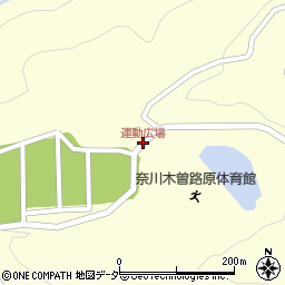 運動広場周辺の地図