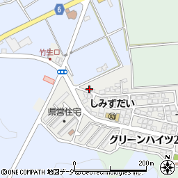 福井県福井市グリーンハイツ1丁目104周辺の地図