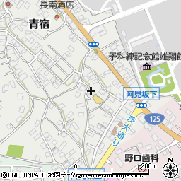 茨城県稲敷郡阿見町青宿666周辺の地図