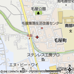 福井県勝山市毛屋町603周辺の地図